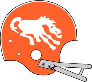 Denver Broncos 1962-1965 Helmet Logo t shirts DIY iron ons